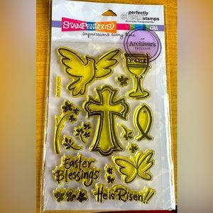 Stampendous! Easter Icons SSC1077 Vintage